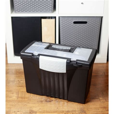 portable file storage box